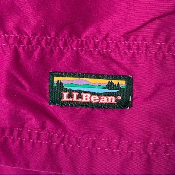 Vintage L.L. Bean 1/4 Zip Anorak Windbreaker Jacket - Picture 4 of 7